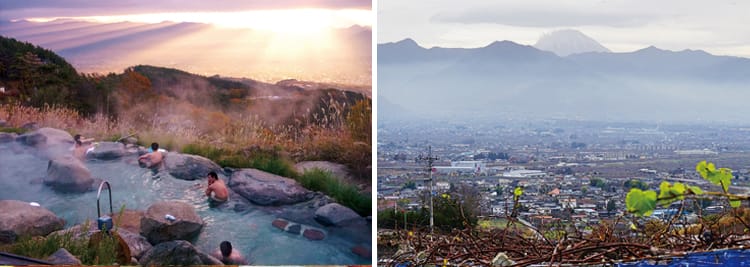 日本山梨縣 沒人管溫泉 那湯、這湯