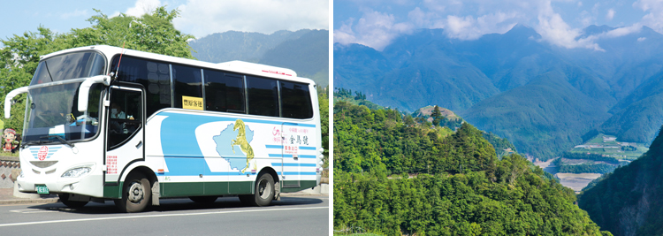 865公車,谷關←→梨山段路線