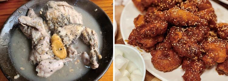 大邱  炸雞vs.蔘雞