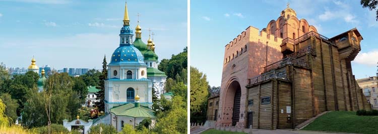 基輔洞窟修道院   東正教最高殿堂、聖米迦勒金頂修道院   烏克蘭巴洛克式建築