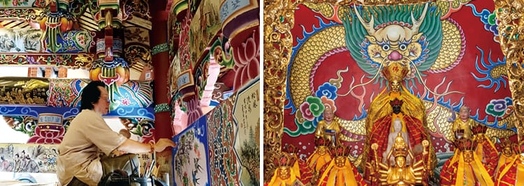 國寶彩繪畫師劉家正