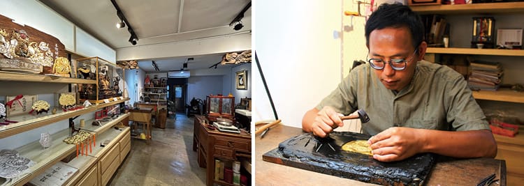 金工藝師林長龍 