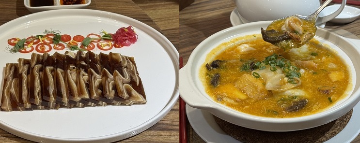 千耳凍、海鮮豆腐煲