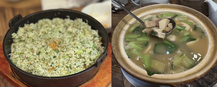 上海菜飯、砂鍋醃篤鮮