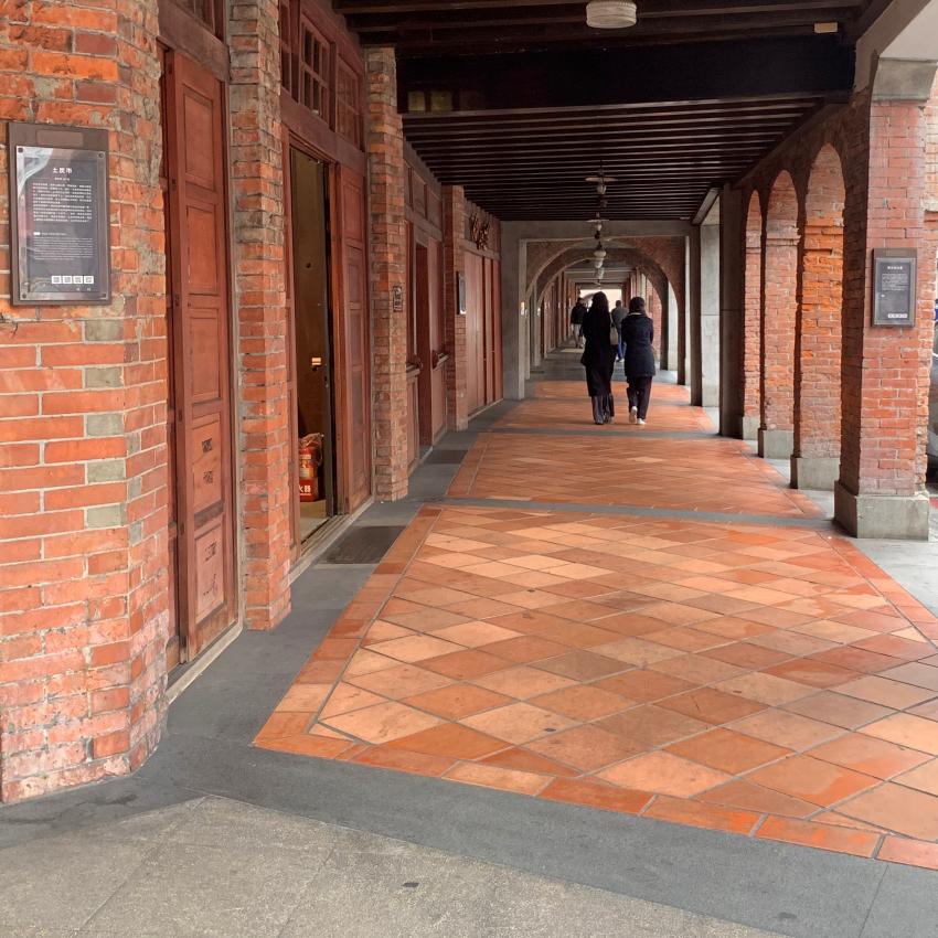 2.	標準型的紅磚結構為日治時期的結構特色