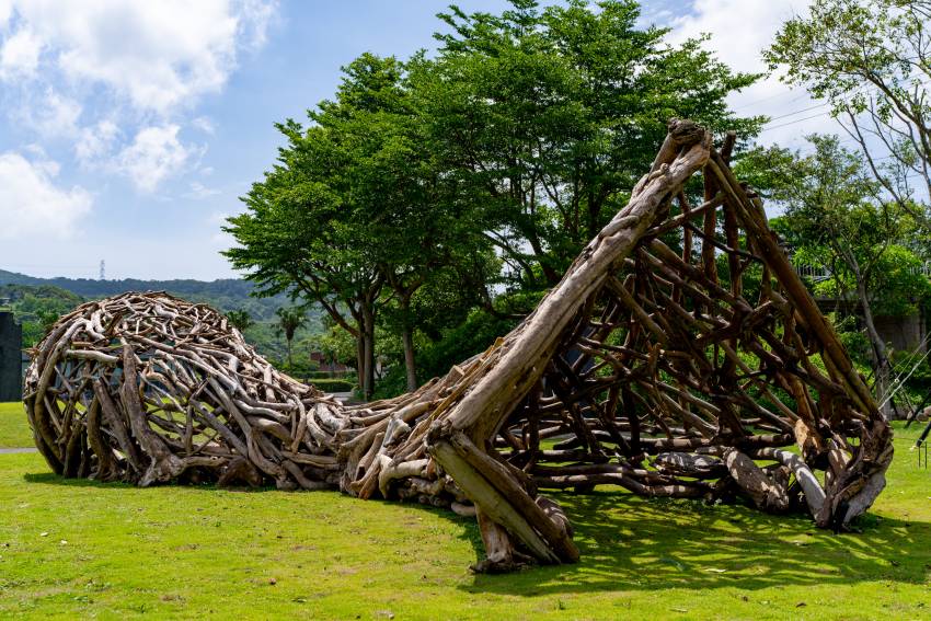 朱銘美術館展出作品－張國耀《漂流·隧》