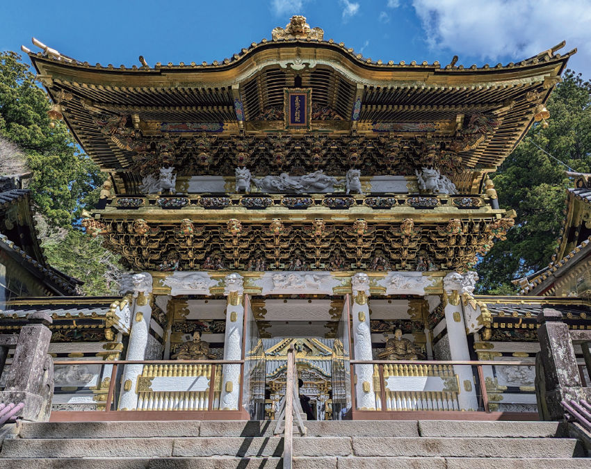 華麗燦爛的日光東照宮陽明門