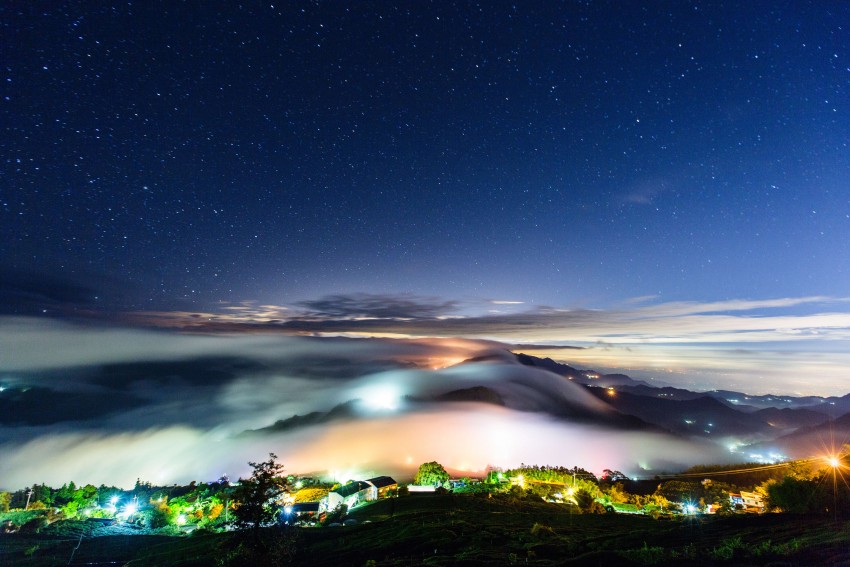 頂石棹的琉璃雲海為季節限定,大約為秋冬至春初