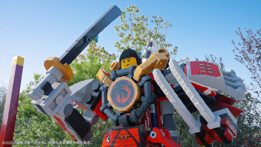 中世紀奇幻風格的「樂高城堡」主題區