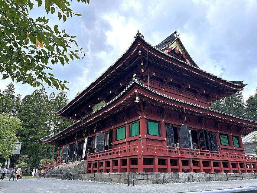 正殿金堂是東日本最大的木造建築物
