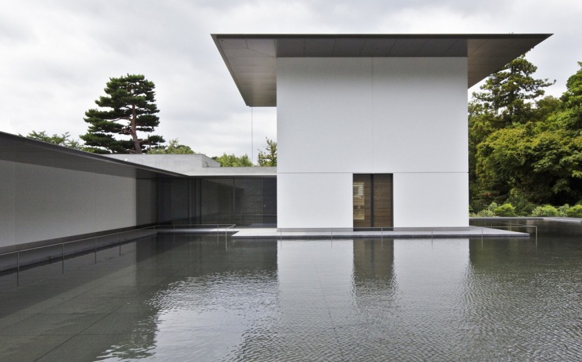 鈴木大拙館的禪意空間