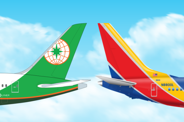 長榮航空自今(26)日起正式與西南航空(Southwest Airlines)展開合作