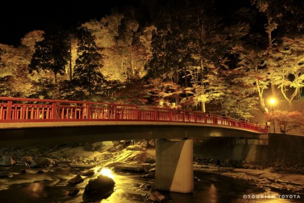 香嵐溪夜間點燈