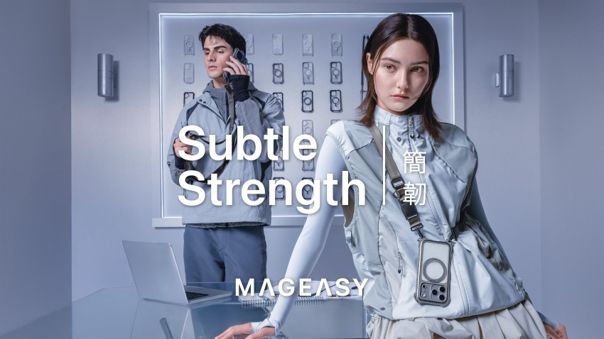 MAGEASY iPhone 17 手機配件全新登場，機能再進化；簡約設計展露堅韌不凡的細節體驗。