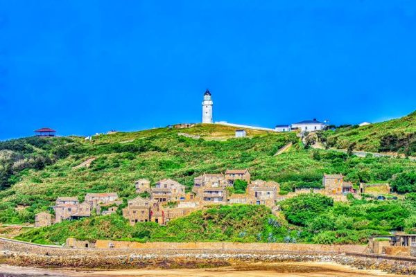 東莒燈塔 與福 正 聚落 陳秀美拍攝