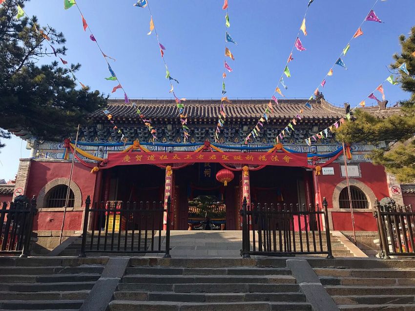 ▲位於泰山之巔的祖庭碧霞祠