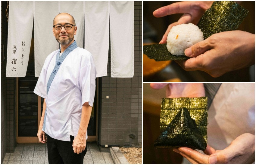 宿六主廚三浦洋介將親授如何把白米煮好、把飯糰包好,並可免費吃2款台灣限定風味飯糰