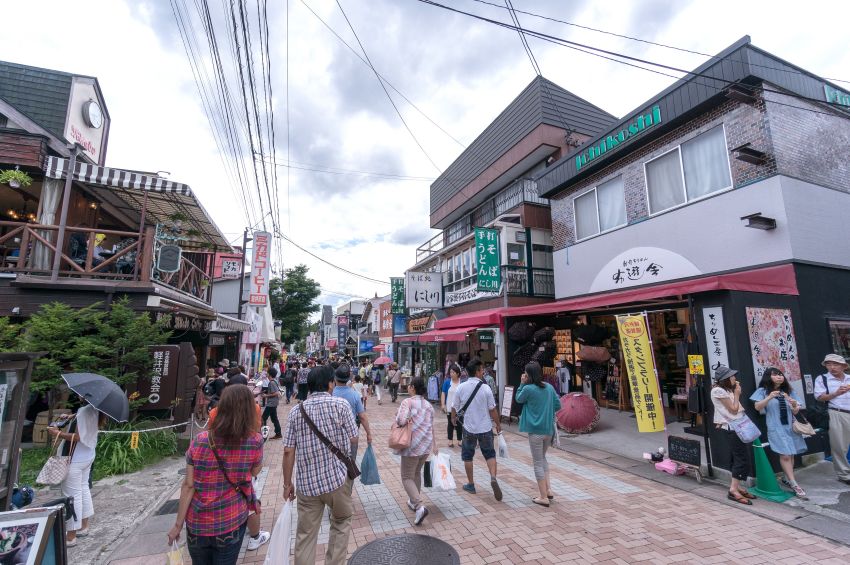 ▲舊輕井澤銀座通