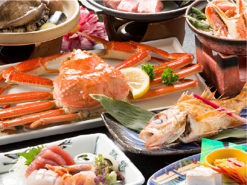 旅館「筱之夢莊」的餐食為旅館的亮點之一，四季可品嚐精緻螃蟹料理