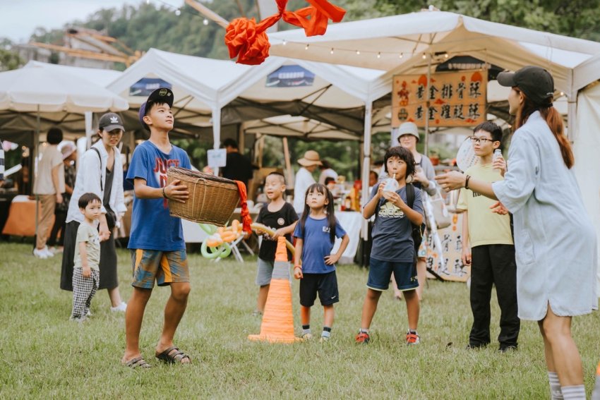 親子繡球拋拋樂現況