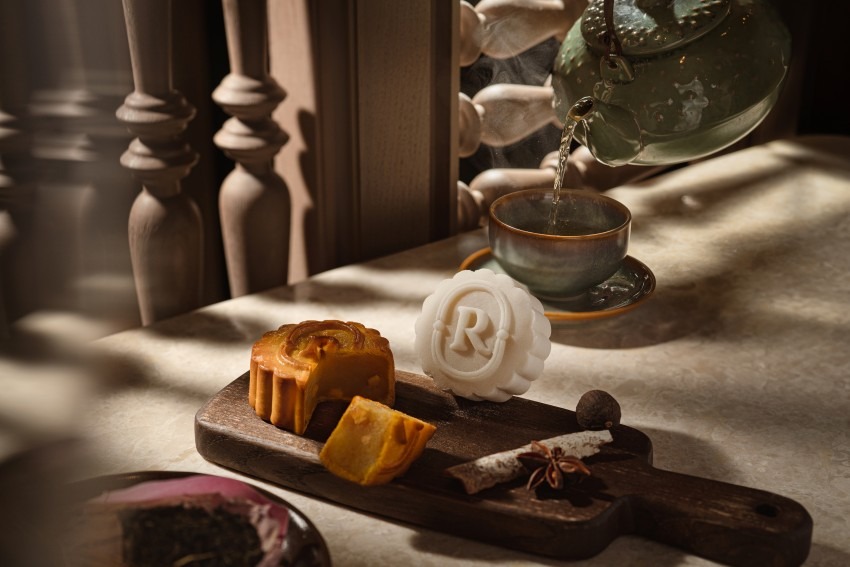 越南麗晶酒店餐廳-米市 提拉米蘇雪皮月餅、松露烤月餅