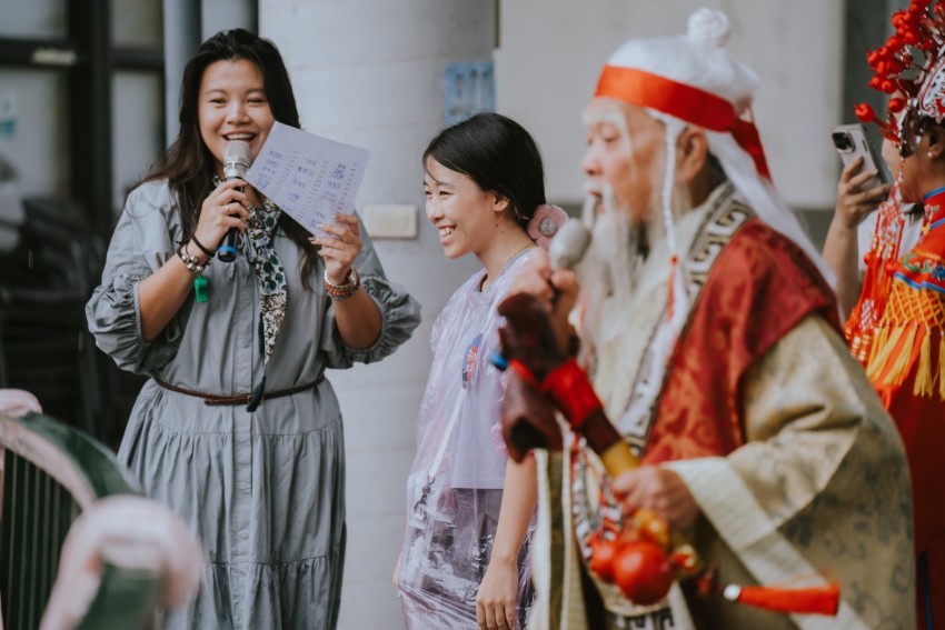 月老祈福及拋繡球現況