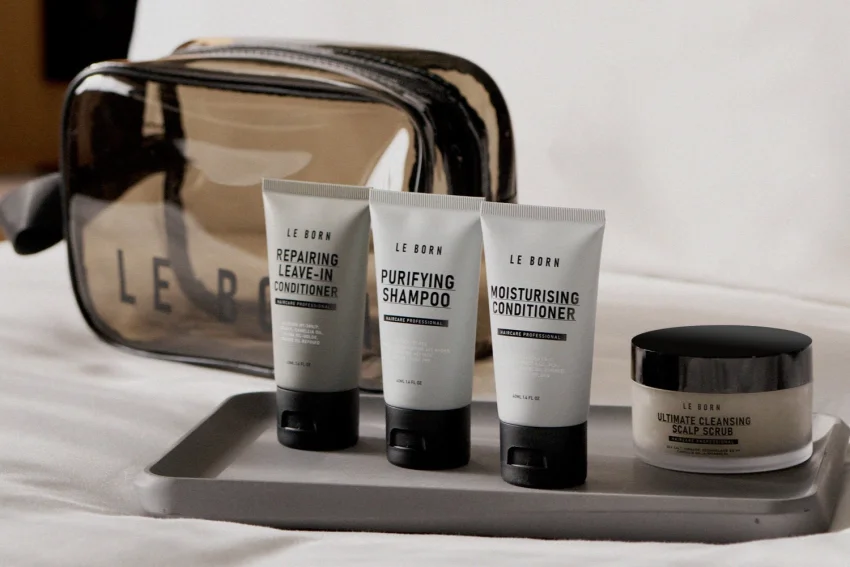 捷絲旅臺大尊賢館主打「煥然一新」,每房贈 LE BORN 髮浴體驗組,讓秀髮以從容如新的亮麗姿態迎接新年。