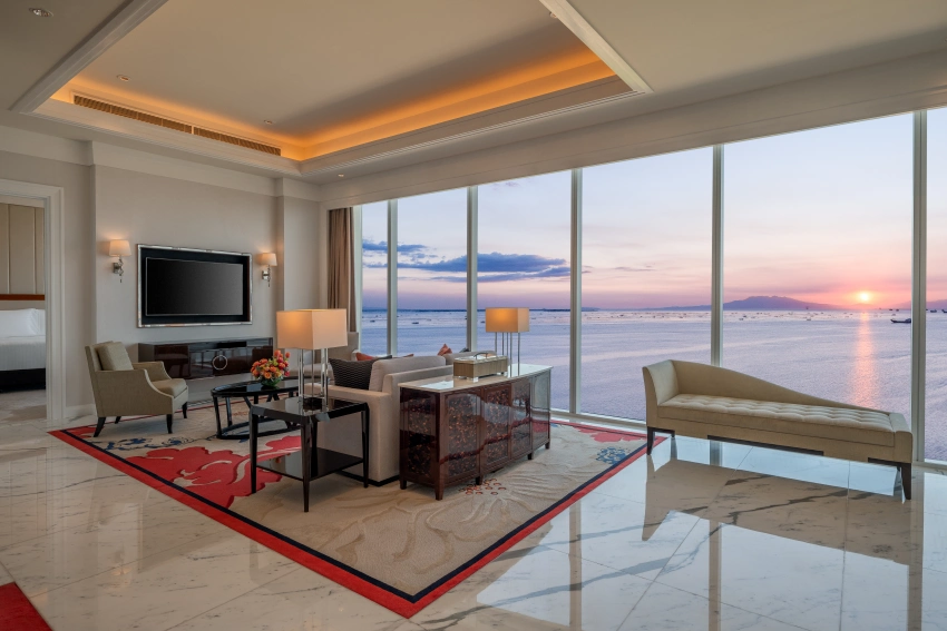 Bay Tower的Prestige Suite Bay「尊爵套房」只有八間，配有一名管家，是家庭旅客的理想選擇。