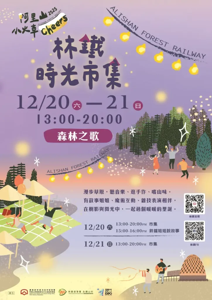 阿里山小火車 Cheers！ 林鐵通車週年慶轉型多元系列活動