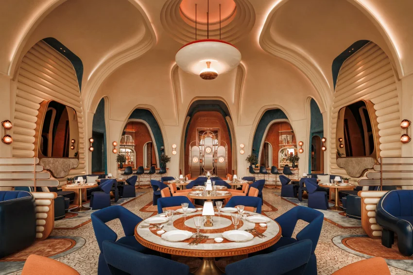 取於威尼斯高級餐廳與酒吧設計靈感的Rialto，以驚豔四射的北義大利風味為特色