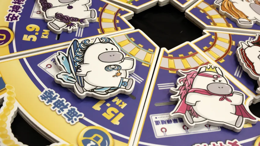 鐵道馬十一周年持續將7神IP融入跑者物資中,可愛實用兼具非常值得收藏。