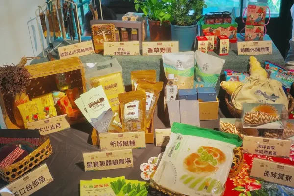 農遊場域商品展示