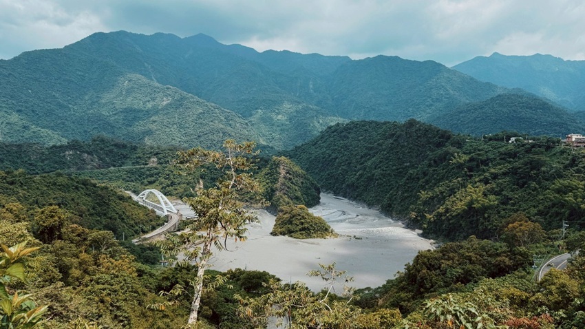 萬山部落眺望遠景的一隅