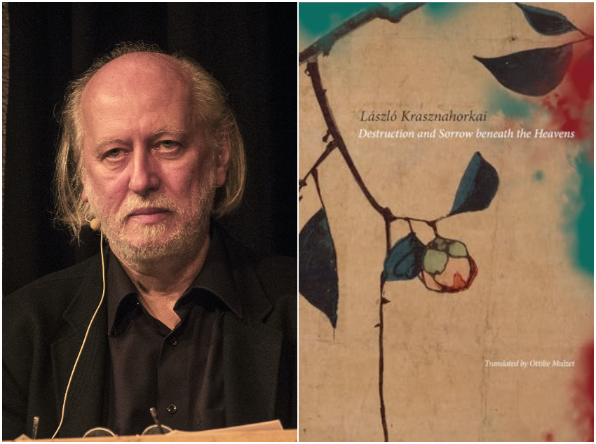 諾貝爾文學獎得主，匈牙利籍的卡撒茲納霍凱·拉斯洛(Krasznahorkai László)