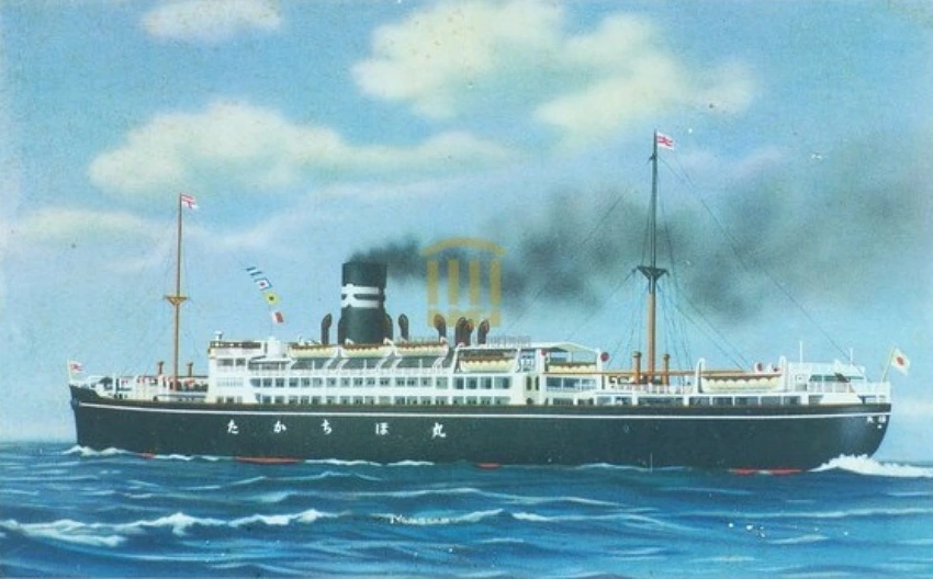 日本引以為傲的內台航線的高級客輪—高千穗丸