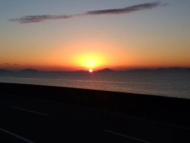 大分必去的元旦看日出景點：佐志生海岸（臼杵市）