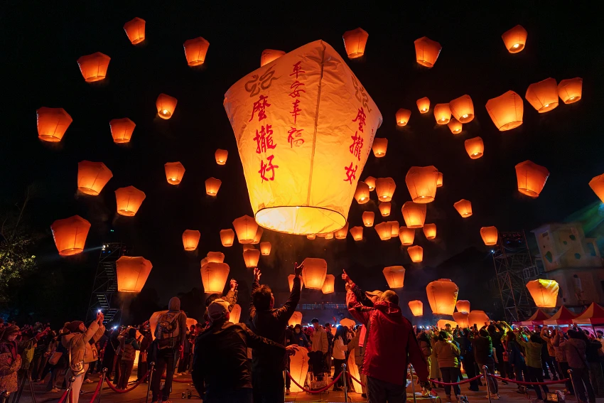 新北市平溪天燈節以獨特文化魅力吸引世界目光，多次讓國際看見新北文化影響力。