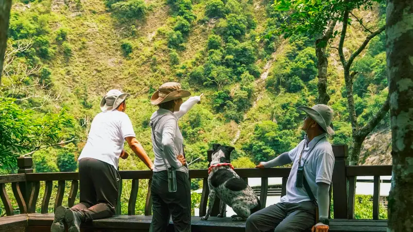 太魯閣晶英酒店周遭有許多值得探訪的景點與步道，特別推薦可同時體驗自然、生態與文化特色的塔比多步道。圖／太魯閣晶英酒店提供