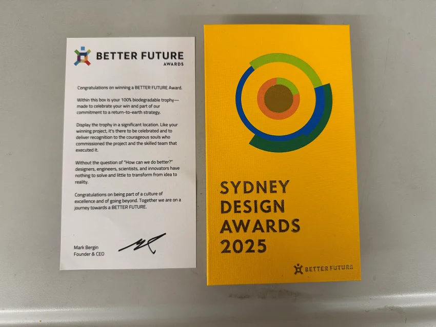 「BETTER FUTURE 2025雪梨設計獎」每年評選全球優秀作品,2025新北市平溪天燈節拔得頭籌,榮獲行銷類-活動體驗-金獎殊榮。