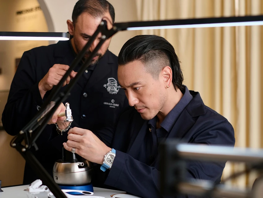 Gérald Genta品牌摯友王陽明：他的設計可以說是讓無數人迷上手錶的原因之一。Gérald Charles 是他最後也是最重要的作品，而他的精神直到現在都能在品牌裡感受到