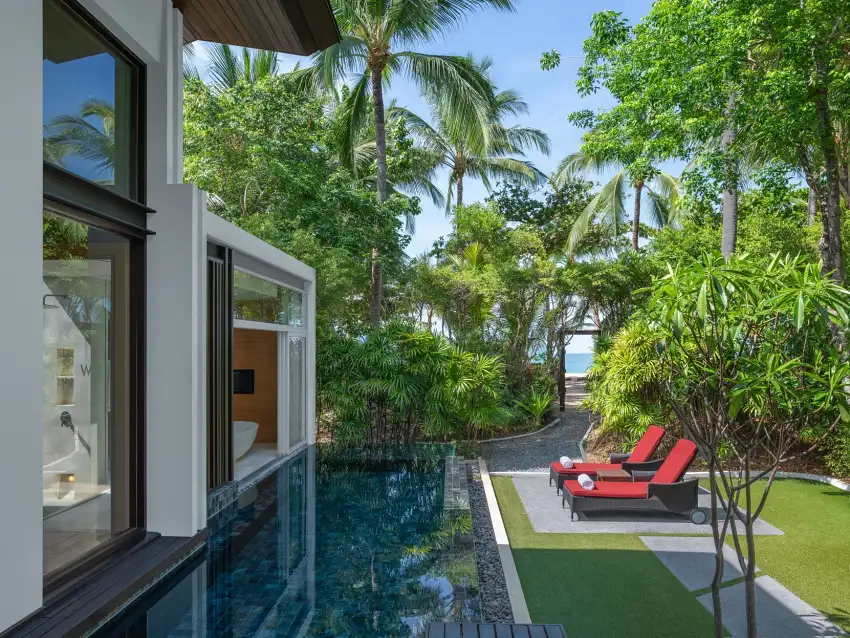 蘇梅島W酒店＿私人泳池