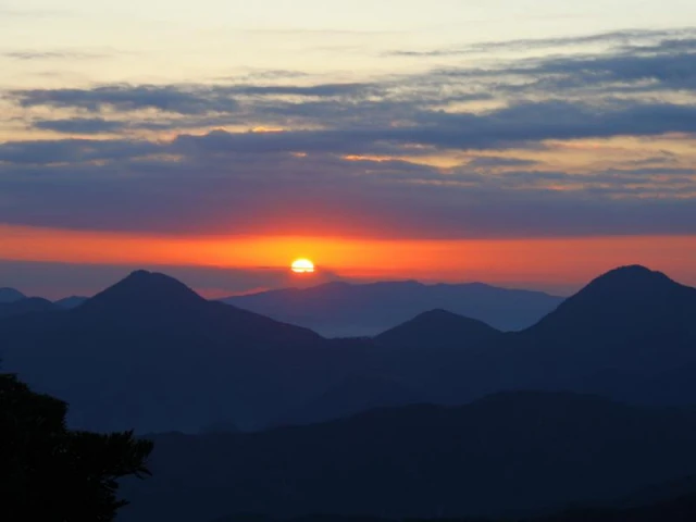 大分必去的元旦看日出景點：天空之道 展望所（中津市）