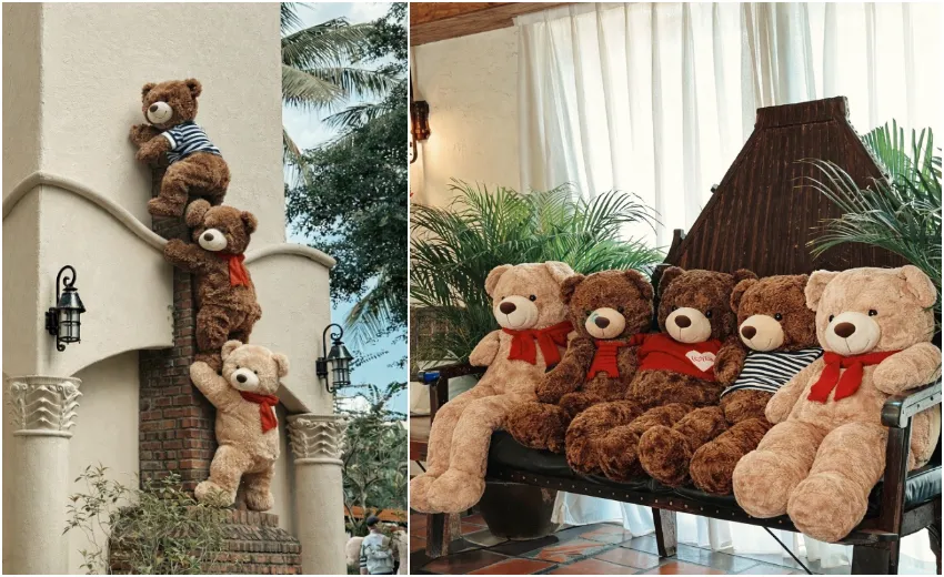 想想熊爬上煙囪也藏不住，快帶上「想想熊尋寶地圖」展開尋寶任務！