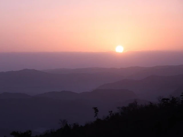大分必去的元旦看日出景點：高山寺（豐後高田市）