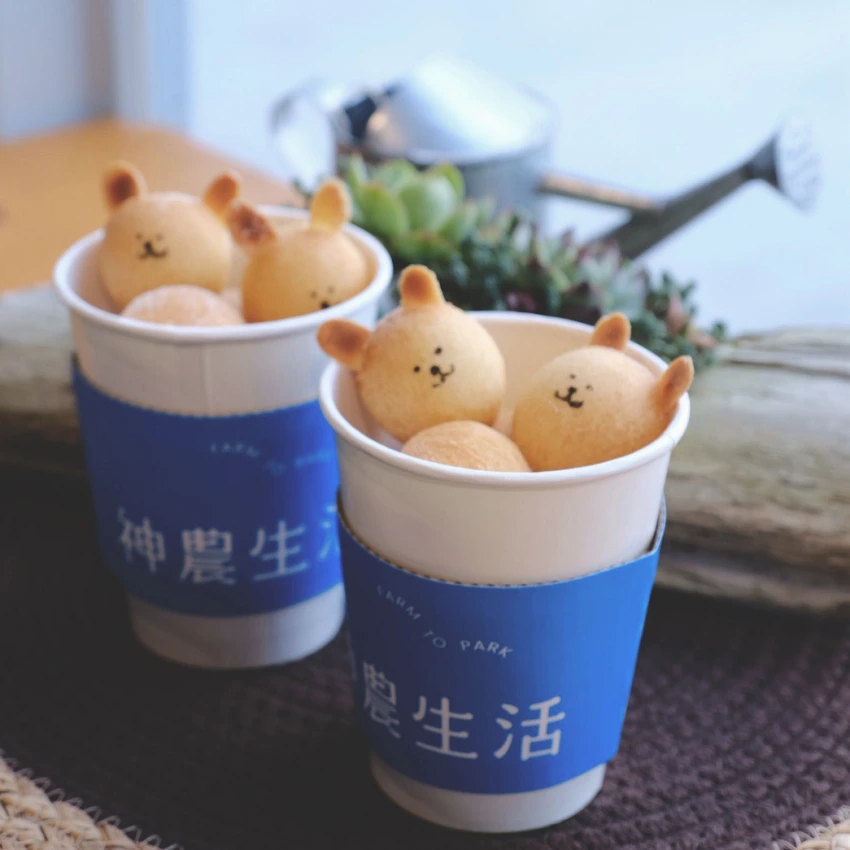 理想PAARK進駐品牌神農生活限定萌熊QQ球，童趣造型超吸睛