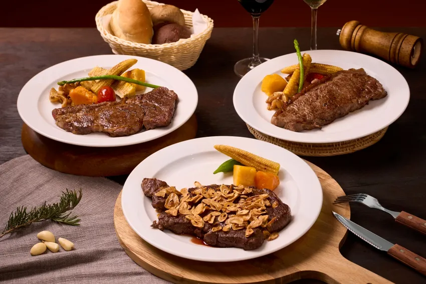 TOK牛排屋排排重磅，品嚐不同部位牛排肉質天然口感與牛脂甘甜