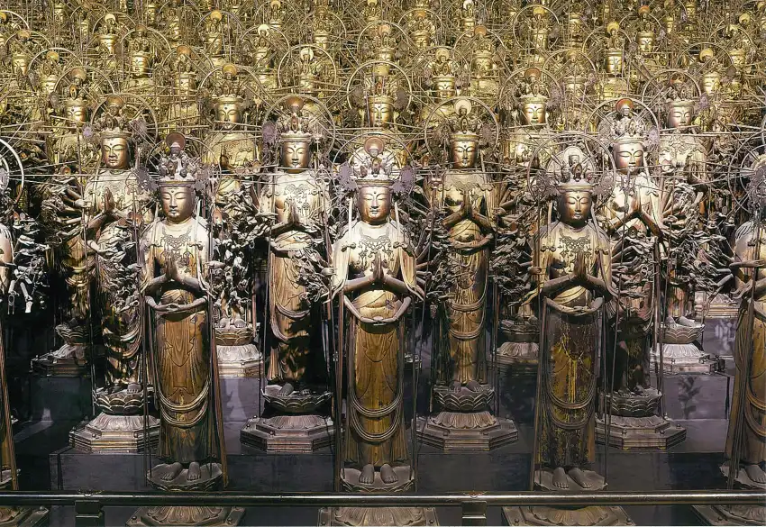 被修復的「1,001尊千手觀音像」被指定為新國寶