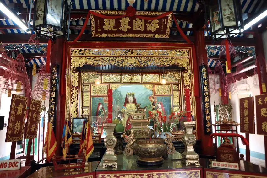 福建會館主要祀奉媽祖