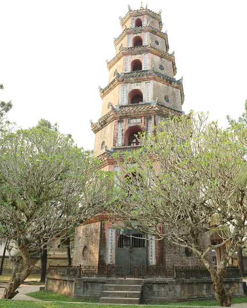 據說天寺塔的位置就是順化龍脈之首