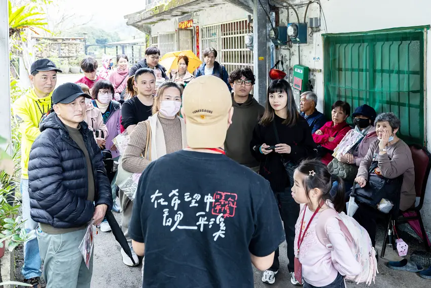 「2026新北市平溪天燈節」與地方商圈協會合作規劃4條馬年主題遊程路線。(圖為2025年清幽望古線資料照)